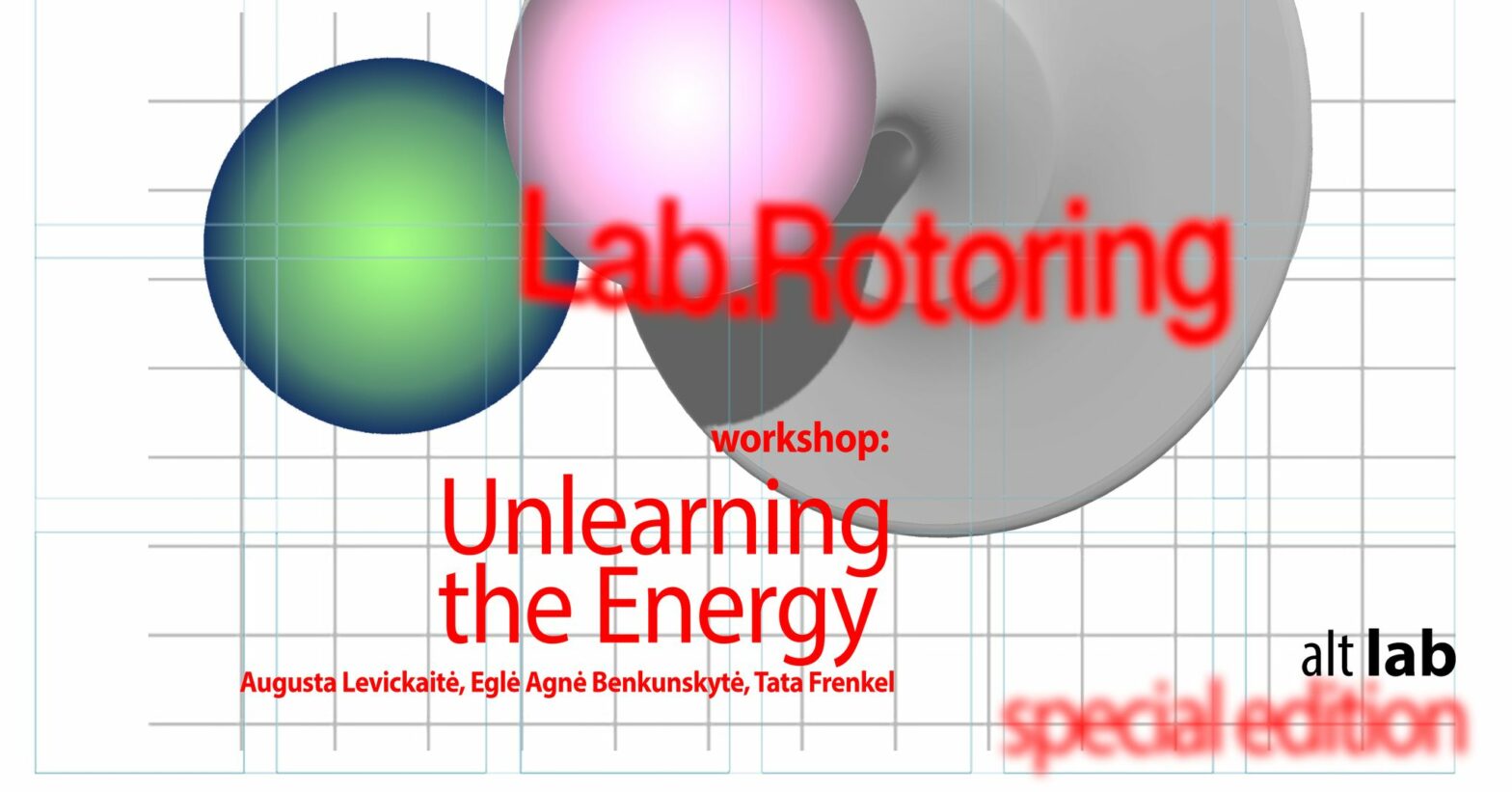 Lab.Rotoring | No1 | Unlearning The Energy